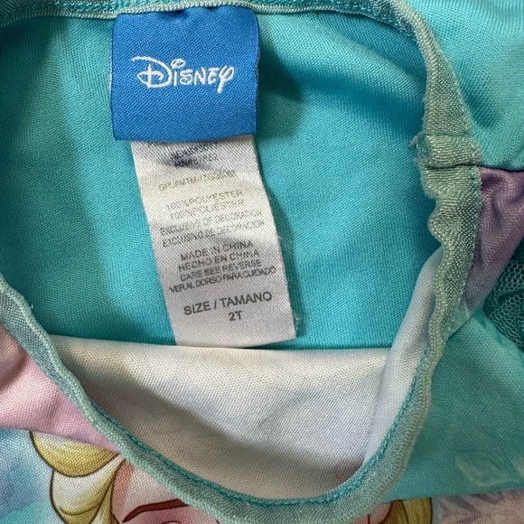 Disney Frozen Elsa Toddler Girl Pajamas Nightgown Silky Soft Short Sleeve 2T - Picture 11 of 13